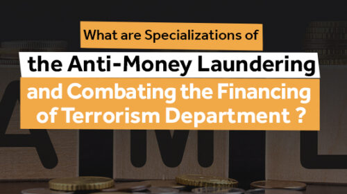 Specializations of the Anti-Money Laundering and Combating the Financing of Terrorism (AML) Department